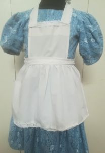 Kids Costumes to Hire - Alice / Vicorian Dress - blue & apron